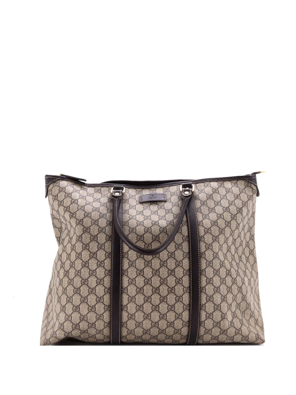 Gucci Joy Zip Top Tote Gg Coated Canvas #374784G81B